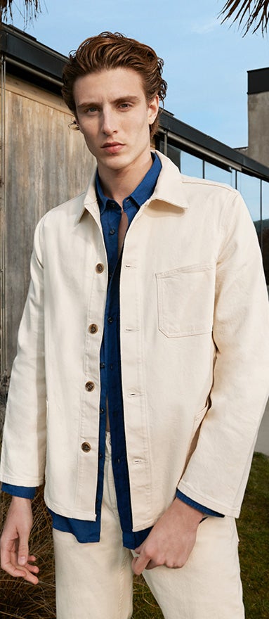 White hues for him
